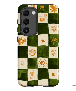 Afternoon Mezze Printed Phone Cases Samsung Galaxy S23 / Armoured by Charlie Taylor - The Dairy