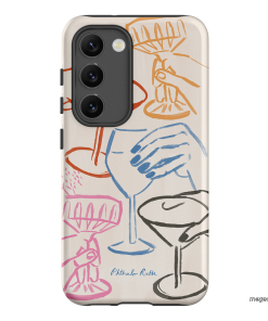 Cheers Multi Printed Phone Cases Samsung Galaxy S23 / Armoured by Phthalo Ruth - The Dairy