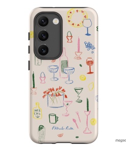 Dinnerware Printed Phone Cases Samsung Galaxy S23 / Armoured by Phthalo Ruth - The Dairy