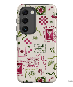 Martini Gal Printed Phone Cases Samsung Galaxy S23 / Armoured by Charlie Taylor - The Dairy