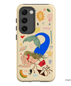 Mermaid Salad Cream Printed Phone Cases Samsung Galaxy S23 / Armoured by Easty Beasty - The Dairy