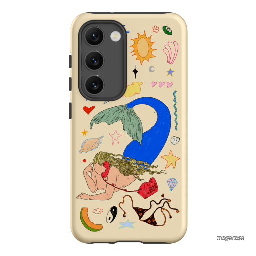 Mermaid Salad Cream Printed Phone Cases Samsung Galaxy S23 / Armoured by Easty Beasty - The Dairy