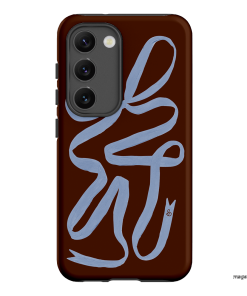 Mocha Ribbon Printed Phone Cases Samsung Galaxy S23 / Armoured by Jasmine Dowling - The Dairy