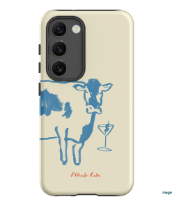 Mootini Blue Printed Phone Cases by Phthalo Ruth - The Dairy