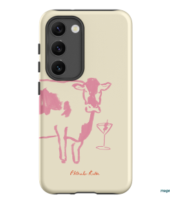 Mootini Pink Printed Phone Cases by Phthalo Ruth - The Dairy