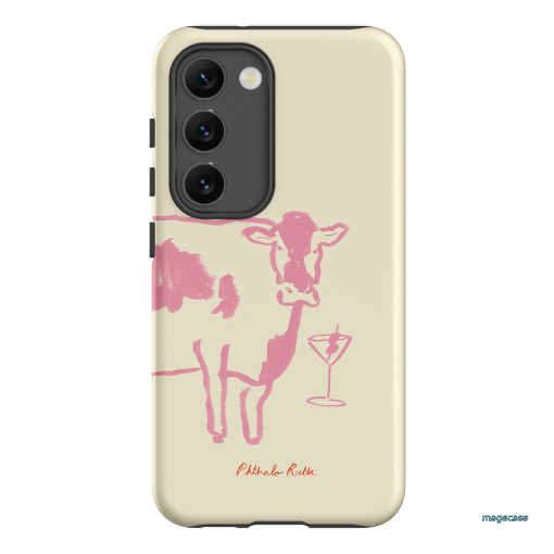 Mootini Pink Printed Phone Cases by Phthalo Ruth - The Dairy