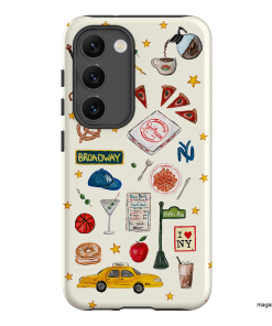 NYC Light Printed Phone Cases Samsung Galaxy S23 / Armoured by BG. Studio - The Dairy