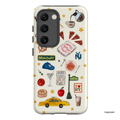 NYC Light Printed Phone Cases Samsung Galaxy S23 / Armoured by BG. Studio - The Dairy