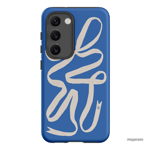 Something Blue Ribbon Printed Phone Cases Samsung Galaxy S23 / Armoured by Jasmine Dowling - The Dairy