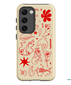 Spiced Cowboy Cream Printed Phone Cases Samsung Galaxy S23 / Armoured by Easty Beasty - The Dairy