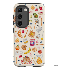 Sunday Breakfast Printed Phone Cases Samsung Galaxy S23 / Armoured by BG. Studio - The Dairy