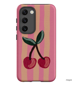 Cherry On Top Printed Phone Cases Samsung Galaxy S23 / Armoured by Amy Gibbs - The Dairy