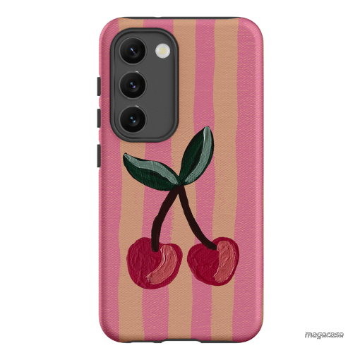 Cherry On Top Printed Phone Cases Samsung Galaxy S23 / Armoured by Amy Gibbs - The Dairy