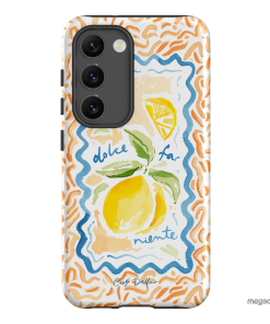 Dolce Far Niente Printed Phone Cases Samsung Galaxy S23 / Armoured by Cass Deller - The Dairy