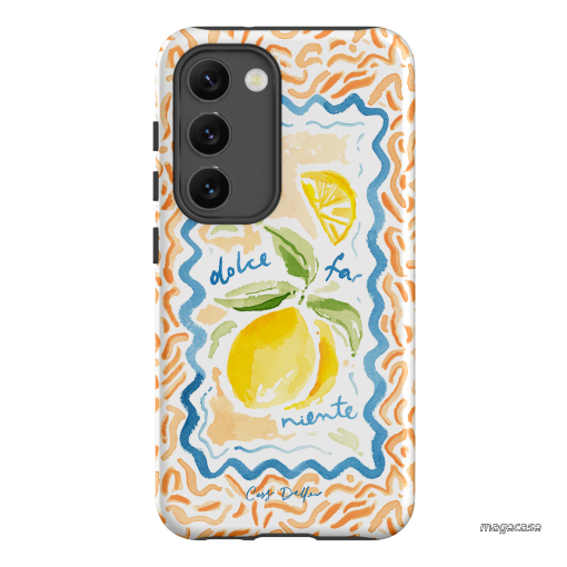 Dolce Far Niente Printed Phone Cases Samsung Galaxy S23 / Armoured by Cass Deller - The Dairy