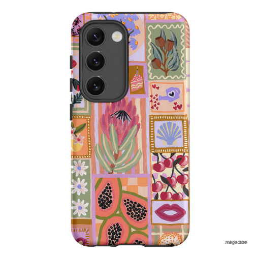 Summer Postcards Printed Phone Cases Samsung Galaxy S23 / Armoured by Amy Gibbs - The Dairy