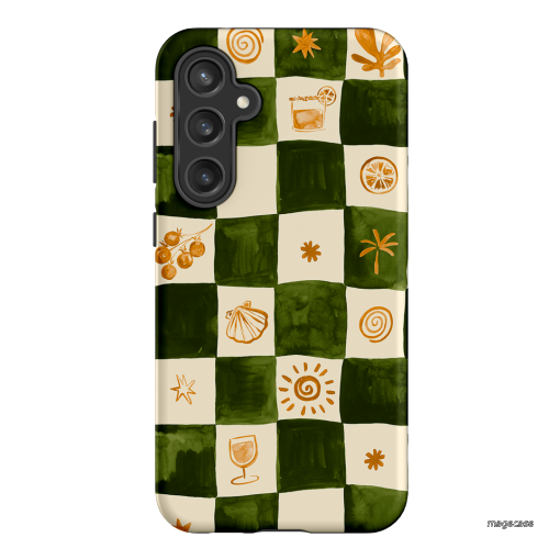 Afternoon Mezze Printed Phone Cases Samsung Galaxy S23 FE / Armoured by Charlie Taylor - The Dairy