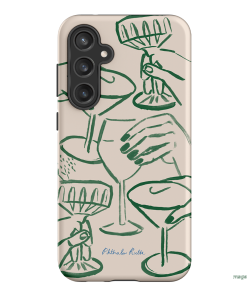 Cheers Printed Phone Cases Samsung Galaxy S23 FE / Armoured by Phthalo Ruth - The Dairy