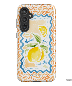 Dolce Far Niente Printed Phone Cases Samsung Galaxy S23 FE / Armoured by Cass Deller - The Dairy