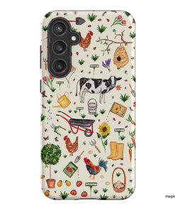 Farm Stay Printed Phone Cases Samsung Galaxy S23 FE / Armoured by BG. Studio - The Dairy