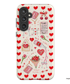 Love Note Printed Phone Cases Samsung Galaxy S23 FE / Armoured by BG. Studio - The Dairy