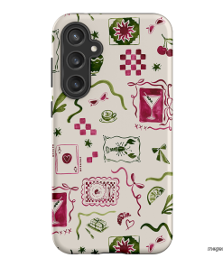 Martini Gal Printed Phone Cases Samsung Galaxy S23 FE / Armoured by Charlie Taylor - The Dairy