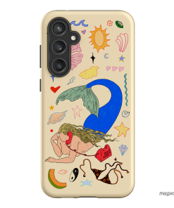Mermaid Salad Cream Printed Phone Cases Samsung Galaxy S23 FE / Armoured by Easty Beasty - The Dairy