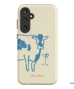 Mootini Blue Printed Phone Cases by Phthalo Ruth - The Dairy