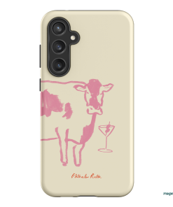 Mootini Pink Printed Phone Cases by Phthalo Ruth - The Dairy