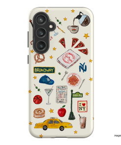 NYC Light Printed Phone Cases Samsung Galaxy S23 FE / Armoured by BG. Studio - The Dairy