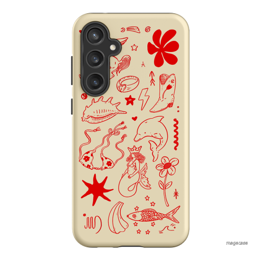 Spiced Cowboy Cream Printed Phone Cases Samsung Galaxy S23 FE / Armoured by Easty Beasty - The Dairy