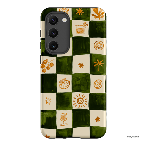 Afternoon Mezze Printed Phone Cases Samsung Galaxy S23 Plus / Armoured by Charlie Taylor - The Dairy
