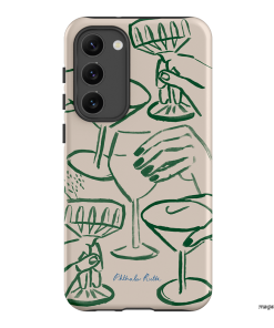 Cheers Printed Phone Cases Samsung Galaxy S23 Plus / Armoured by Phthalo Ruth - The Dairy