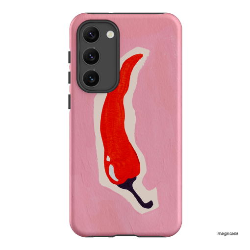 Chilli Printed Phone Cases Samsung Galaxy S23 Plus / Armoured by Studio Bon - The Dairy