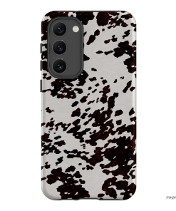 Cowhide Charm Printed Phone Cases Samsung Galaxy S23 Plus / Armoured by The Dairy - The Dairy