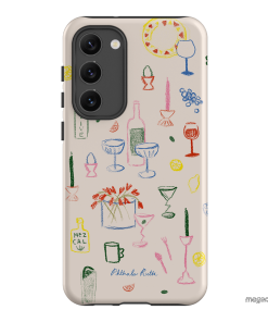 Dinnerware Printed Phone Cases Samsung Galaxy S23 Plus / Armoured by Phthalo Ruth - The Dairy