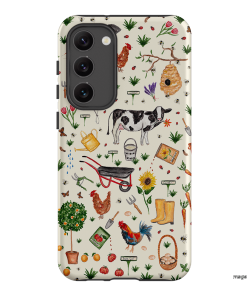 Farm Stay Printed Phone Cases Samsung Galaxy S23 Plus / Armoured by BG. Studio - The Dairy