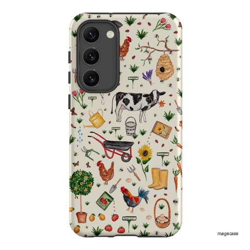 Farm Stay Printed Phone Cases Samsung Galaxy S23 Plus / Armoured by BG. Studio - The Dairy