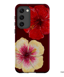 Hibiscus Flower Printed Phone Cases Samsung Galaxy S23 Plus / Armoured by BG. Studio - The Dairy