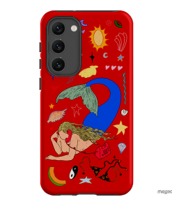 Mermaid Salad Scarlet Printed Phone Cases Samsung Galaxy S23 Plus / Armoured by Easty Beasty - The Dairy