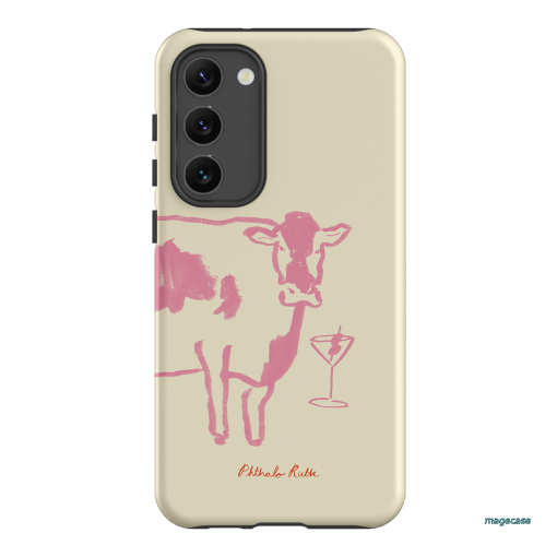 Mootini Pink Printed Phone Cases by Phthalo Ruth - The Dairy