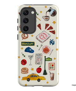 NYC Light Printed Phone Cases Samsung Galaxy S23 Plus / Armoured by BG. Studio - The Dairy