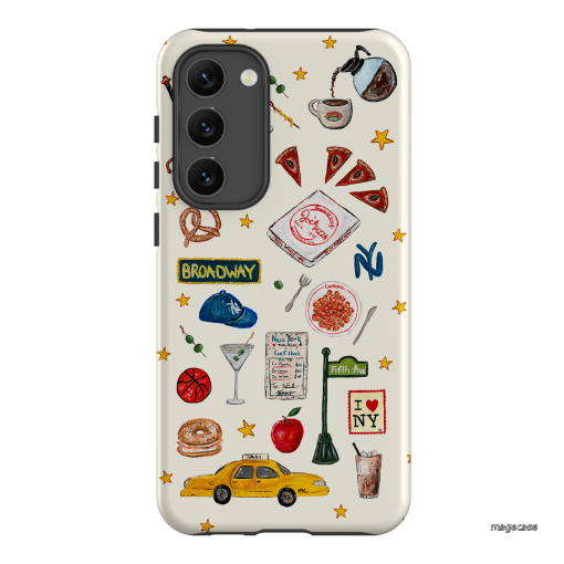 NYC Light Printed Phone Cases Samsung Galaxy S23 Plus / Armoured by BG. Studio - The Dairy
