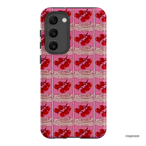 Tinned Tomatoes Printed Phone Cases Samsung Galaxy S23 Plus / Armoured by The Dairy - The Dairy