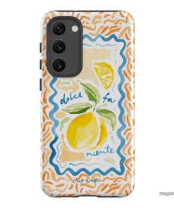 Dolce Far Niente Printed Phone Cases Samsung Galaxy S23 Plus / Armoured by Cass Deller - The Dairy