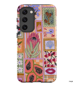 Summer Postcards Printed Phone Cases Samsung Galaxy S23 Plus / Armoured by Amy Gibbs - The Dairy