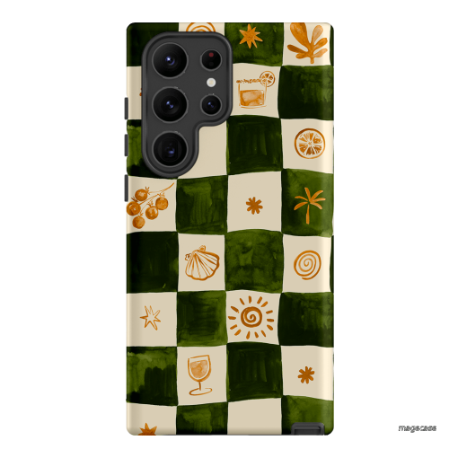 Afternoon Mezze Printed Phone Cases Samsung Galaxy S23 Ultra / Armoured by Charlie Taylor - The Dairy
