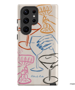 Cheers Multi Printed Phone Cases Samsung Galaxy S23 Ultra / Armoured by Phthalo Ruth - The Dairy