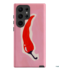 Chilli Printed Phone Cases Samsung Galaxy S23 Ultra / Armoured by Studio Bon - The Dairy