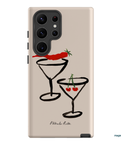 Chilli Cherry Printed Phone Cases by Phthalo Ruth - The Dairy